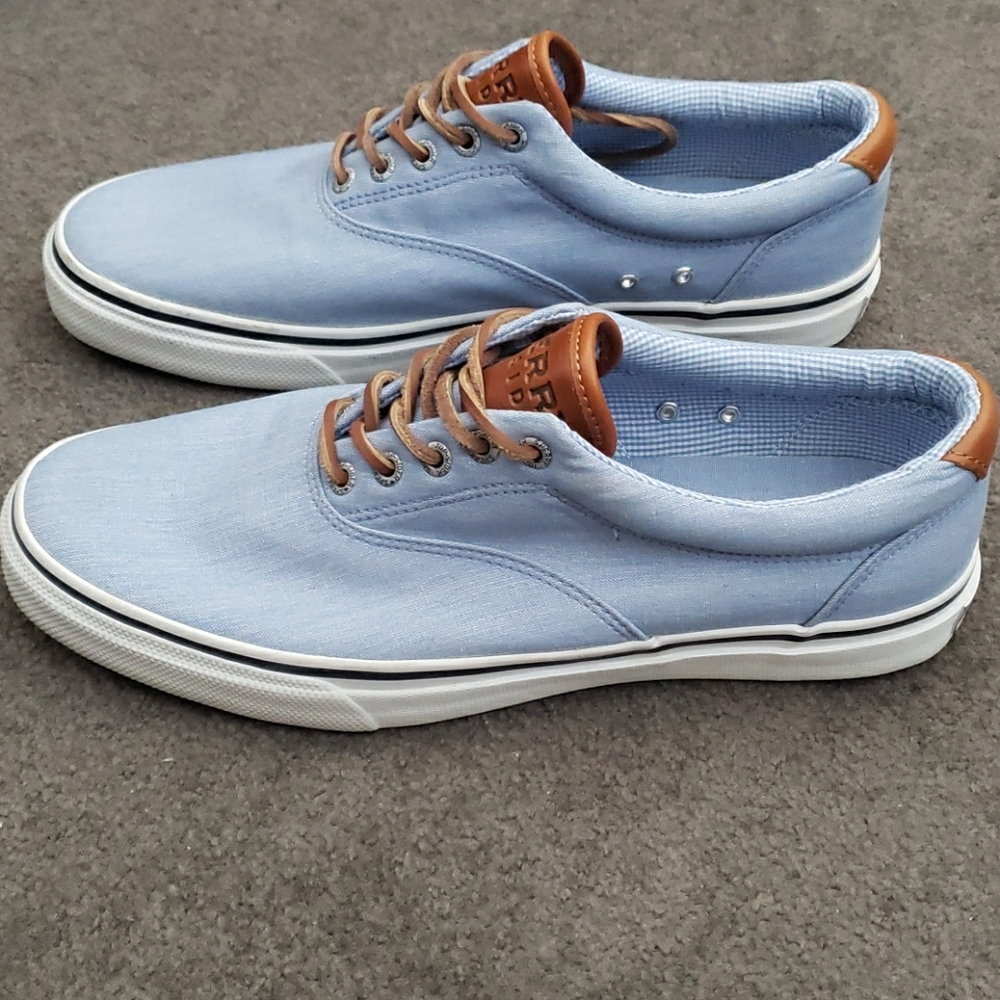 Sperry Top-Sider Light Blue Canvas Shoes